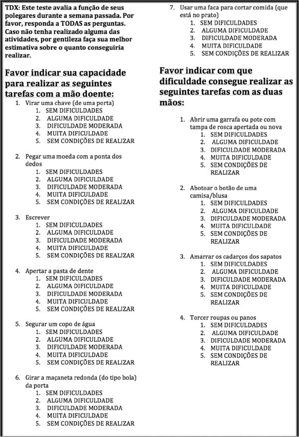 PDF) Tradução e Adaptação Cultural do Questionário PRTEE (patient-rated  tennis elbow evaluation) para a Língua Portuguesa